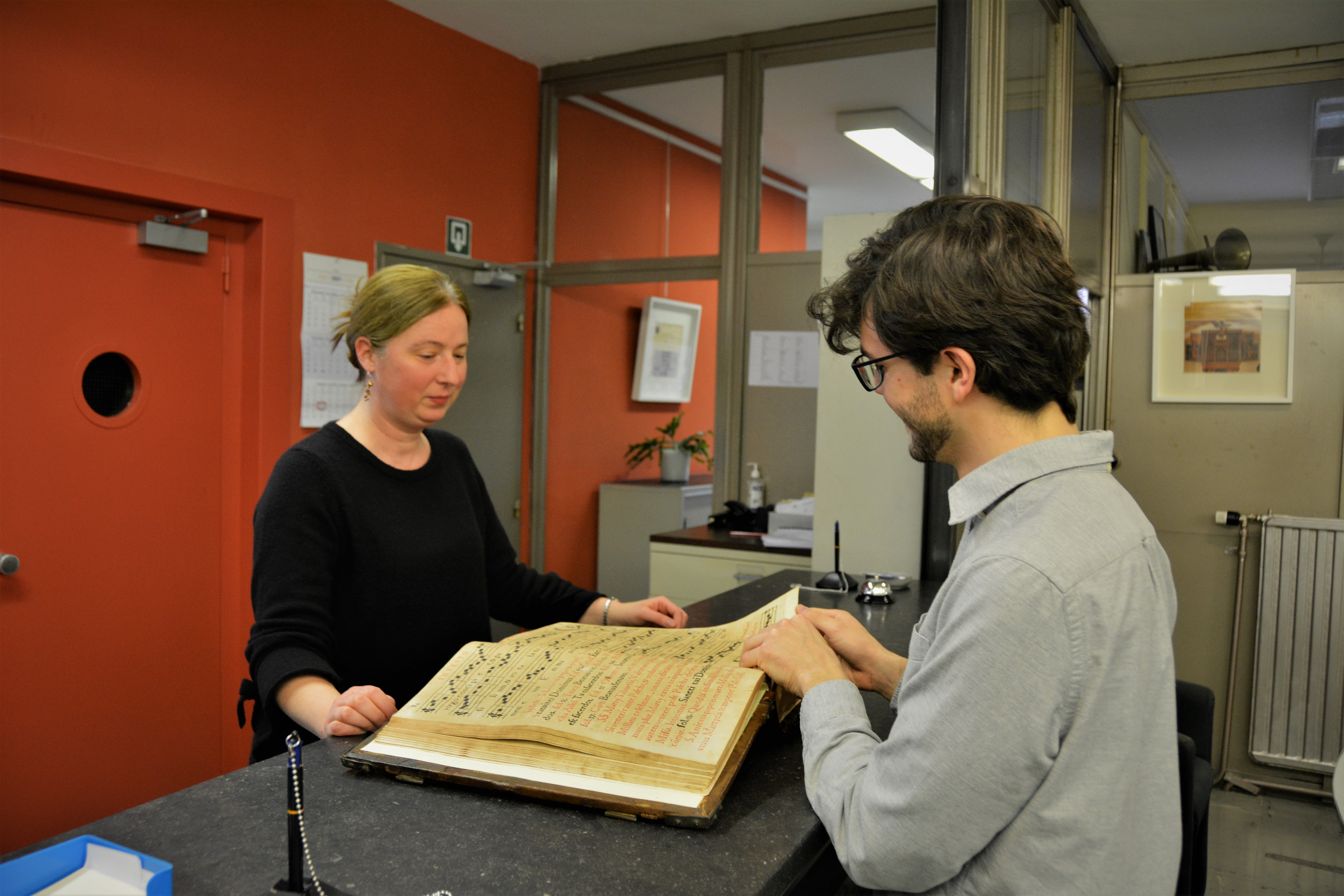 The library of the Koninklijk Conservatorium Brussel is awarded with ...