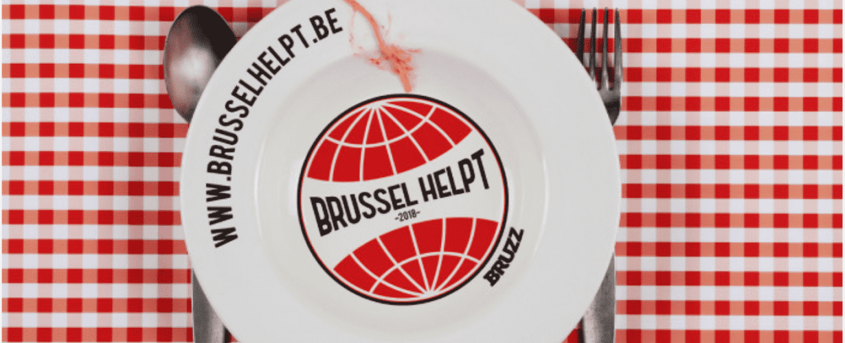 Big spaghetti event Brussels Helps @ KCB