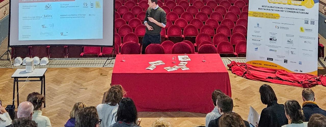 Een duidelijke visie op de renovatie van het Koninklijk Conservatorium Brussel (f Beliris) KCB 2026