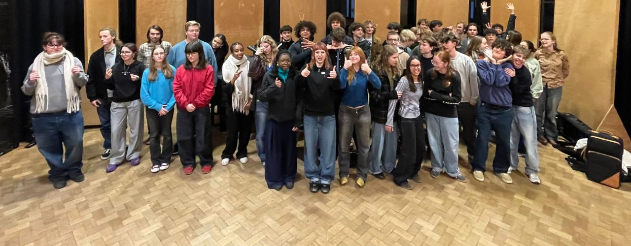 Exclusieve opendeurdag voor Kunsthumaniora Brussel bij het Koninklijk Conservatorium Brussel (f David De Geest) KCB 2026