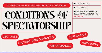 Conditions of Spectatorship