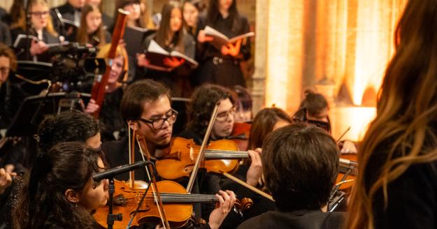 Koninklijk bezoek aan ons uitverkocht Koorconcert KCB 2025 (© Lauren Wouters)