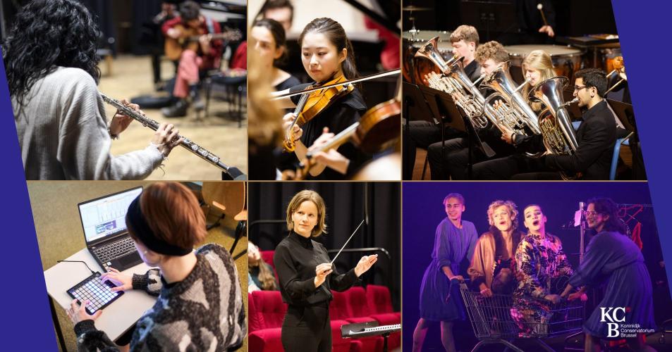 Info moments of the Koninklijk Conservatorium Brussel KCB 2025-2026